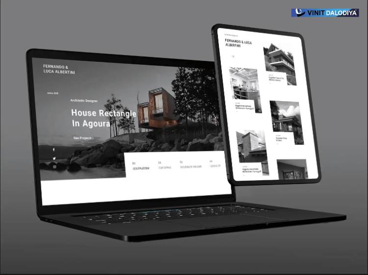 Modern website design by expert web designer in Indore